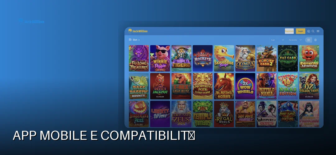JackMillion promotional banner